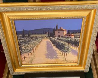Vineyard Painting