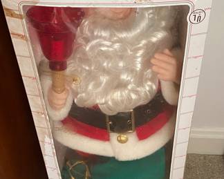 Animated Santa Figure