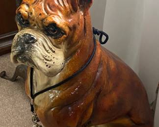 Large Bulldog Statue