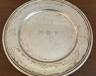 Small Sterling Plate
