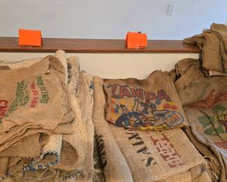 burlap bags