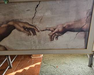 Creation of Adam print