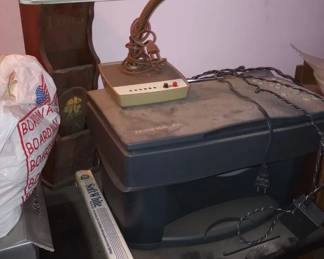 Neat old MCM Vintage Flying Wing Table Lamp,