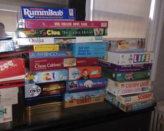 More toys and games,