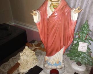 Jesus and The Pieta by Michaelangelo, etc,