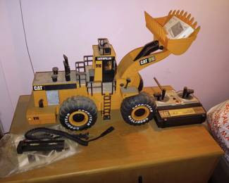 CAT Toy Tractor with remote control box,