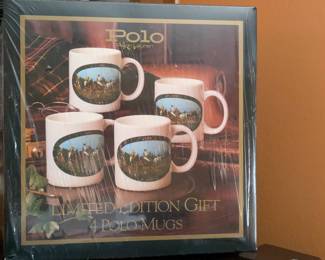Polo Ralph Lauren vintage mugs set