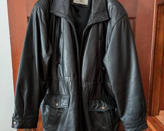 Orvis Leather Jacket, size L