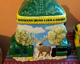 John Deere Cookie Jar by Gibson