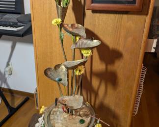 Vintage indoor water fountain