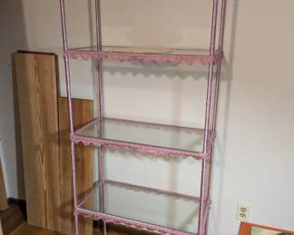 Glass shelves