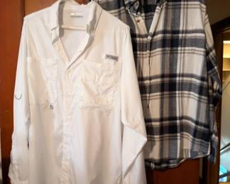Columbia & Chaps shirts