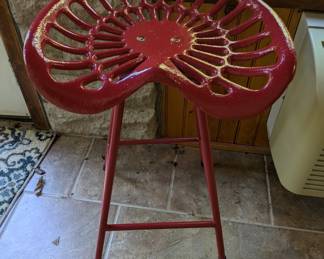 Cool red stool