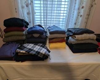 Sweaters : Tommy Hilfiger, Polo Ralph Lauren, Nautica and other great name brands!