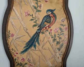 Vintage wooden wall art