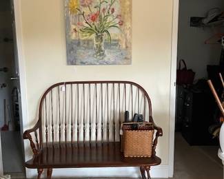 Windsor back love seat
