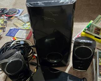 LG surround sound system