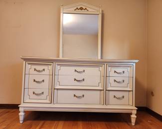 white dresser