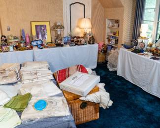 SHEETS! LINENS! Hand-made lace