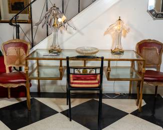 Le Chetel glass lamps and objects