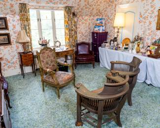 Pair of English Arts & Craft chairs