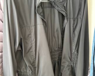 Apana Grey Wind Breaker Jacket - Size Large