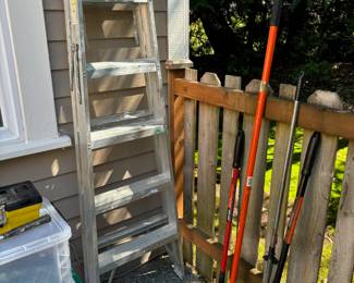 Keller 5 Step Ladder, Garden Rakes