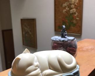 Avon Sleeping Cat Lint Brush