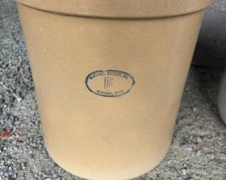 Marshall Pottery 5 Gallon Crock 