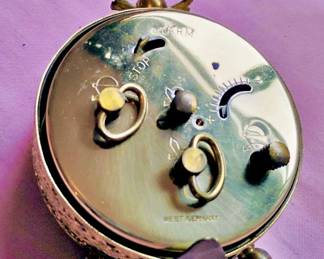 Blessing Gold Filagree German Alarm Clock