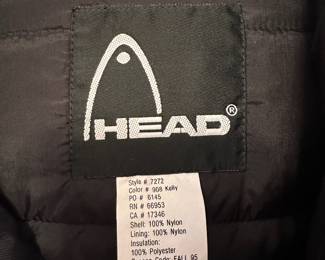 Head Insulated Green/Black Coat - Size XL
