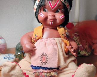 1970's Regal of Canada Native American Doll