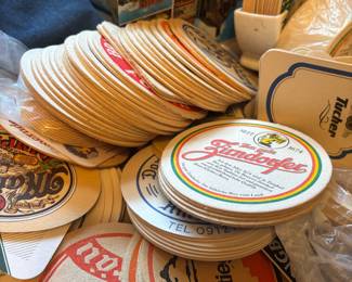 Collectible Vintage Beer Coasters