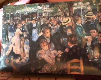 Le Moulin de la Galette Print by Pierre-Auguste Renoir 