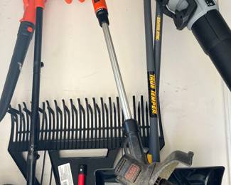GREAT SELECTION OF LAWN TOOLS