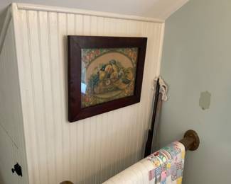 UNQUIE VINTAGE FRAMED PRINT