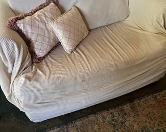 Slipcovered Oversized Chair - Sleeper - FREE