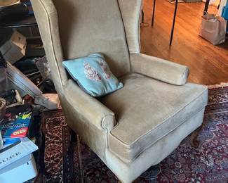 Beige Accent Chair - $50