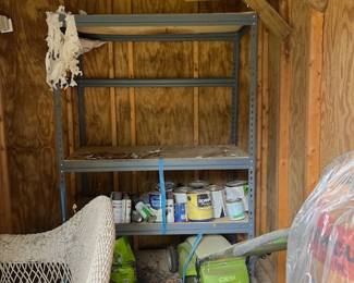 Metal Shelving - $40