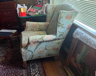 Floral Accent Chair - $50