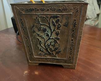 Metal Waste Basket - $20