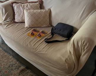 Slipcovered Oversized Chair - Sleeper - FREE