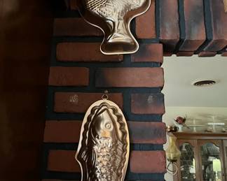 CAKE MOLDS (COPPER) 17 DIFFERENT