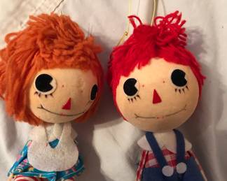 RAGGIE ANDY & ANN ORNAMENTS