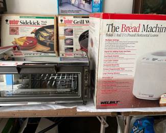 TOASTER OVEN & BREAD MACHINE