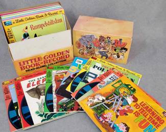 LM033 Little Golden Book Read Along Story Records