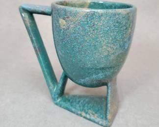 LM020 Art Deco Pottery Mug