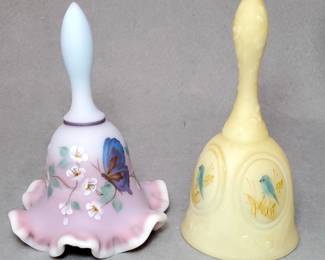 LM031 Hand Painted Fenton Bells