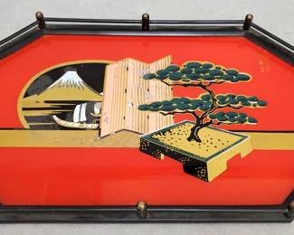LM011 Asian Art Tray
