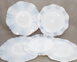 LM112 MacBeth Evans American Sweetheart Monax Opalescent Plates